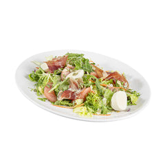 Voga Oval White Melamine Large Plate - Classic - 14