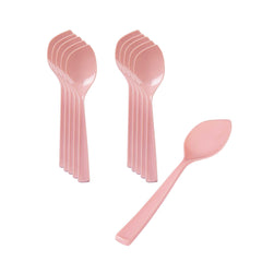 Coppetta Coral Plastic Petal Spoon - 4 1/2