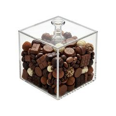 Clear Tek Clear Acrylic Small Candy Container - Display Box - 4