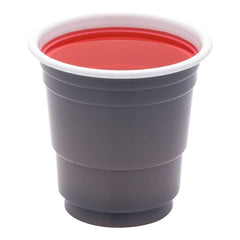 Bev Tek 2 oz Gray Plastic Party Cup - 2