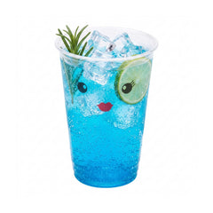 Visage 16 oz Clear Plastic Cup - Madame - 3 3/4