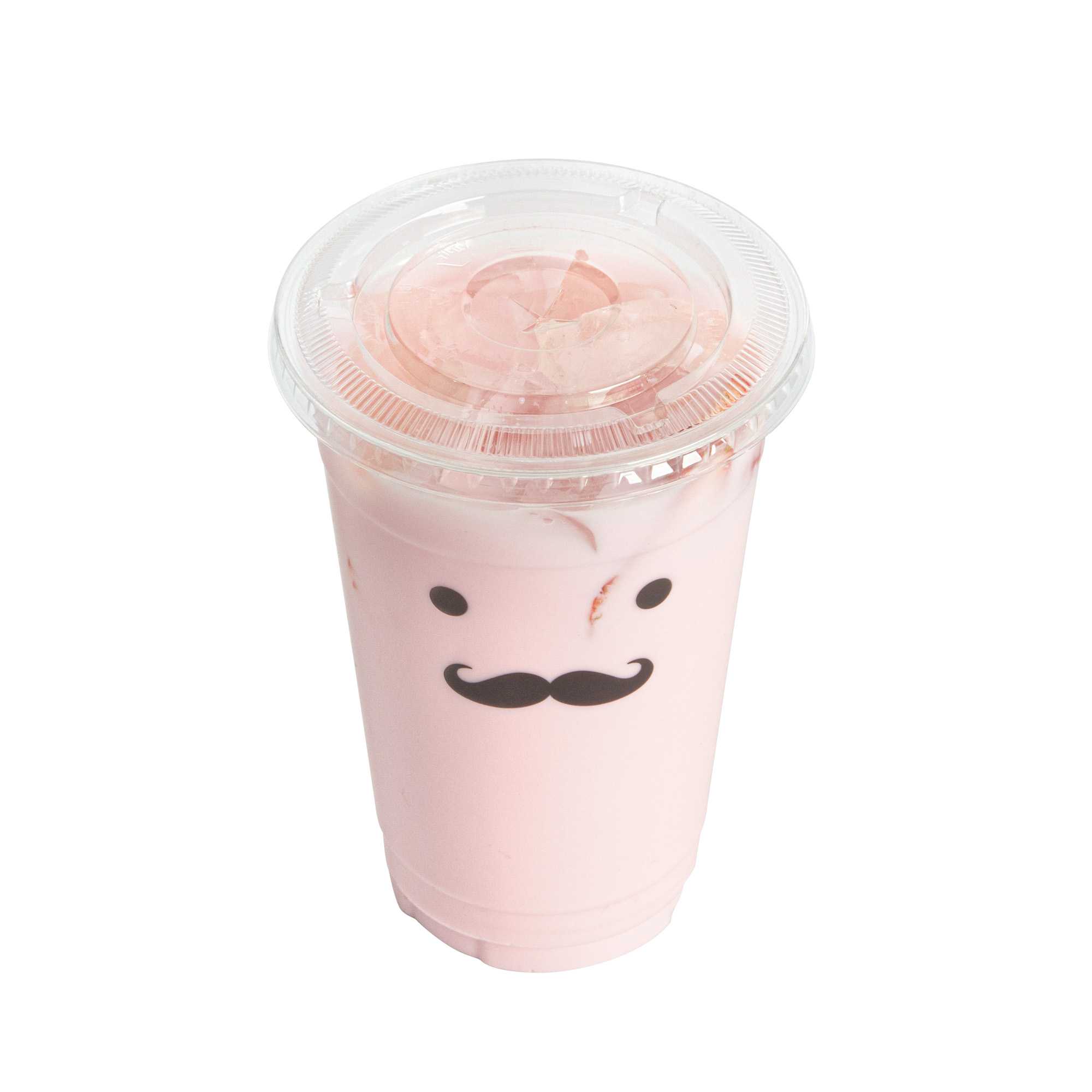 Visage Clear Plastic Flat Straw Lid - Fits 20 oz - 1000 count box