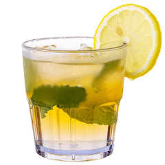 Bev Tek 9 oz Clear Plastic Tumbler - Shatter-Resistant - 3 1/4