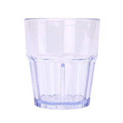 Bev Tek 12 oz Round Clear Plastic Tumbler - Shatter-Resistant - 3 1/2