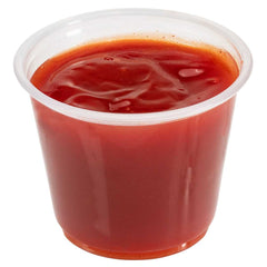 Chef 101 5.5 oz Round Clear Plastic Portion Cup - 3