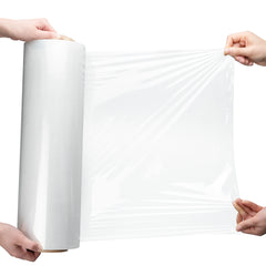Handy Tek Clear Plastic Stretch Wrap - Heavy-Duty, 80 gauge - 20