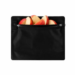 High Level Black Plastic Locking Pouch - Child-Resistant - 8
