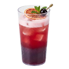 Bev Tek 12 oz SAN Plastic Tumbler - Pebbled - 3