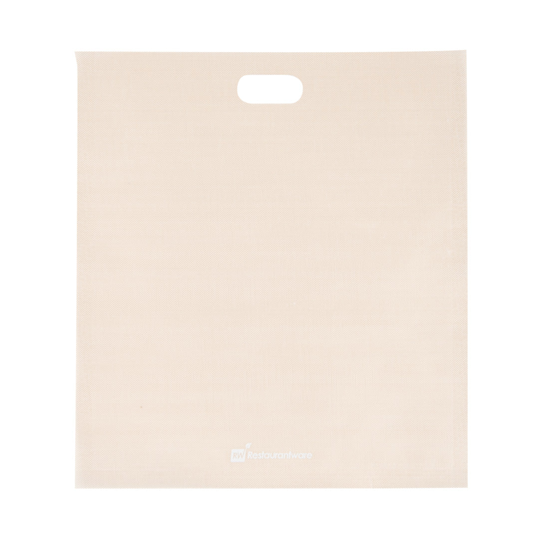 Bag Tek Kraft Plastic Medium Toaster Bag - Non-Stick, Heat-Resistant, Semi-Disposable - 7 1/2" x 6 3/4" - 10 count box
