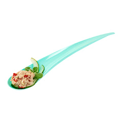 Chef 101 Teal Plastic Deco Party Spoon - 8