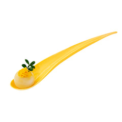 Chef 101 Yellow Plastic Deco Party Spoon - 8