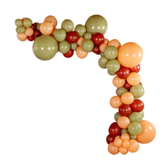 Balloonify Brown, Beige and Green Balloon Arch / Garland Kit - 127 Pieces - 1 count box