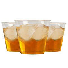 Bev Tek 1 oz Clear Plastic Shot Glass - 1 3/4