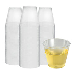 Bev Tek 5 oz Clear Plastic Tumbler - 2 3/4