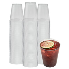 Bev Tek 7 oz Clear Plastic Tumbler - 2 3/4