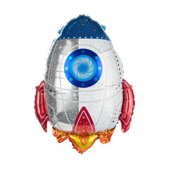 Balloonify Mylar Rocket Ship Balloon - 28 3/4