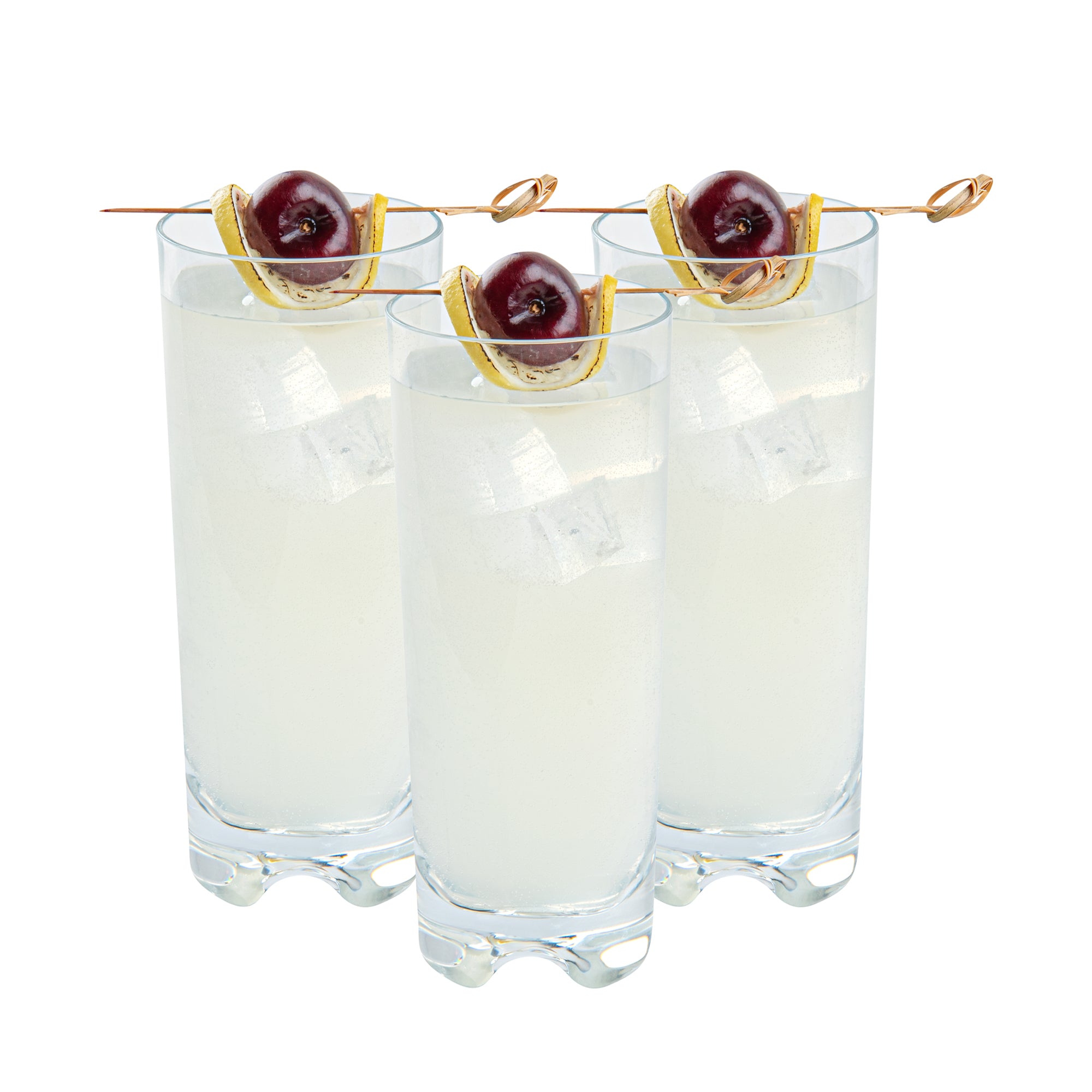 Bev Tek 10 oz Polycarbonate Collins Glass - 2 1/2" x 2 1/2" x 6 1/4" - 6 count box