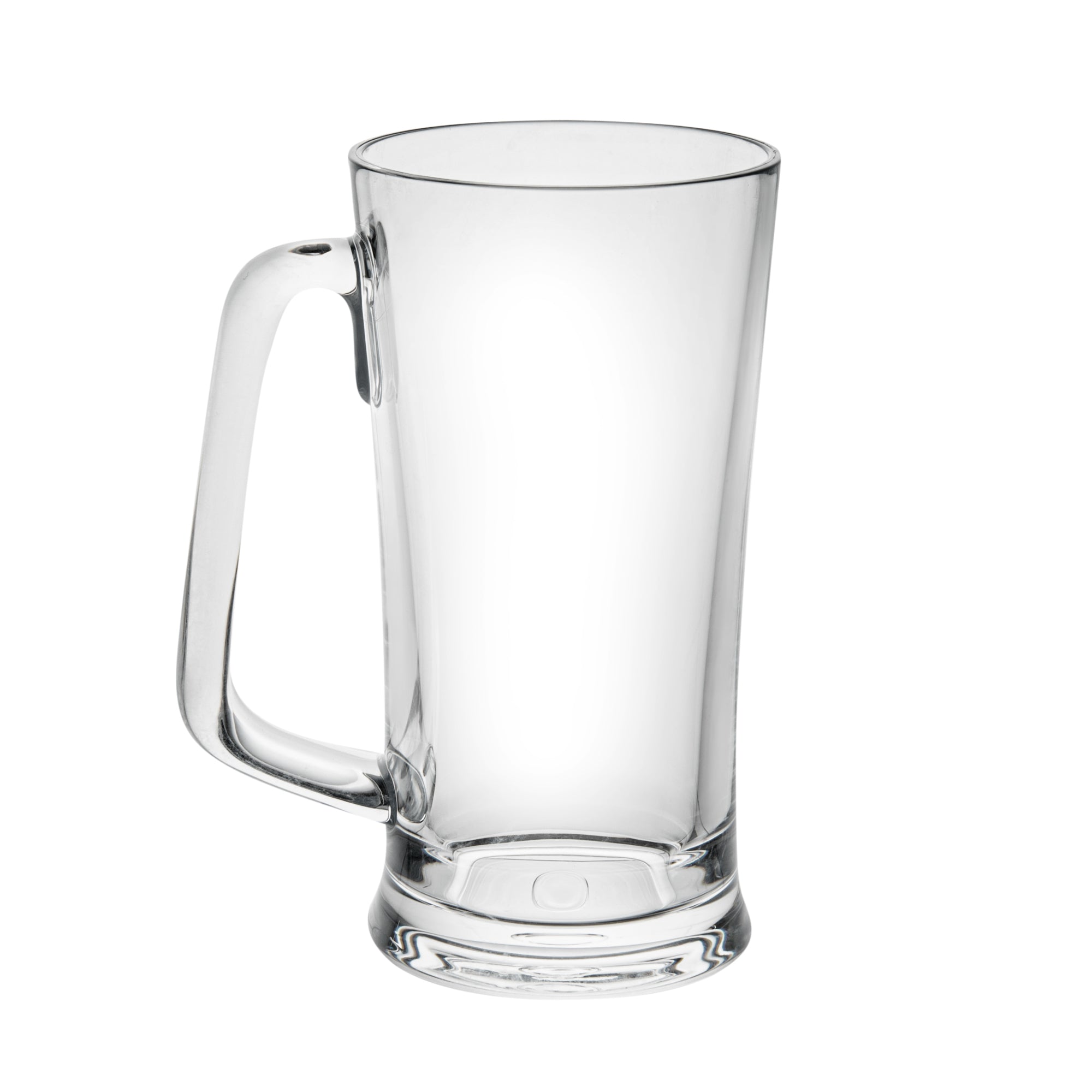 Bev Tek 17 oz Polycarbonate Beer Mug - 4 3/4" x 3 1/4" x 6 1/2" - 6 count box