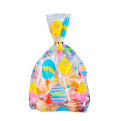 Bag Tek Plastic Candy Bag - Easter Chicks, Gusseted - 5