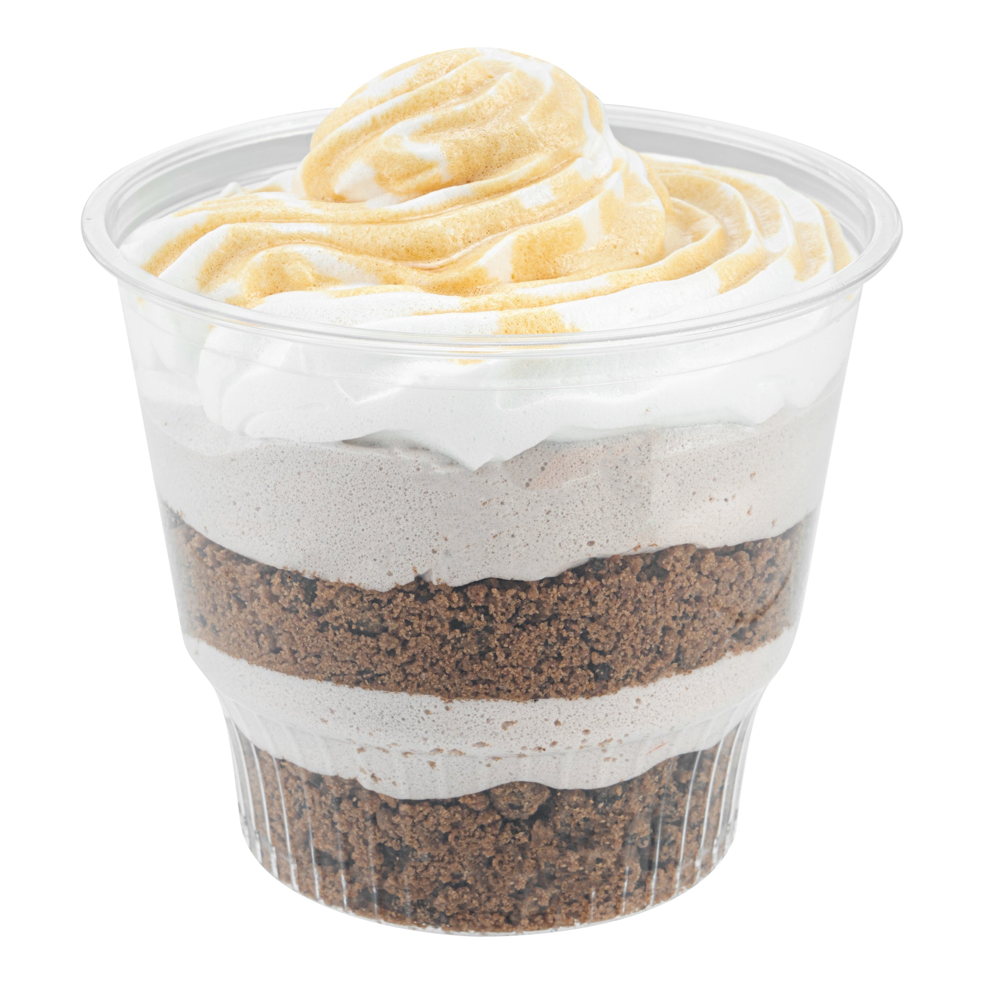 Chef 101 12 oz Round Clear Plastic Dessert Cup - 3 3/4" x 3 3/4" x 3 1/4" - 500 count box