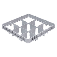 Clean Tek Professional Gray Full Drop Extender - 9 Compartments - 19 3/4