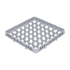 Clean Tek Professional Gray Half Drop Extender - 49 Compartments - 19 3/4