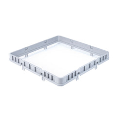 Clean Tek Professional Gray Glass Rack Extender - Closed Sides - 19 3/4