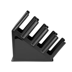 Restpresso Black Plastic Coffee Cup / Lid Organizer - 4 Section - 18 1/2