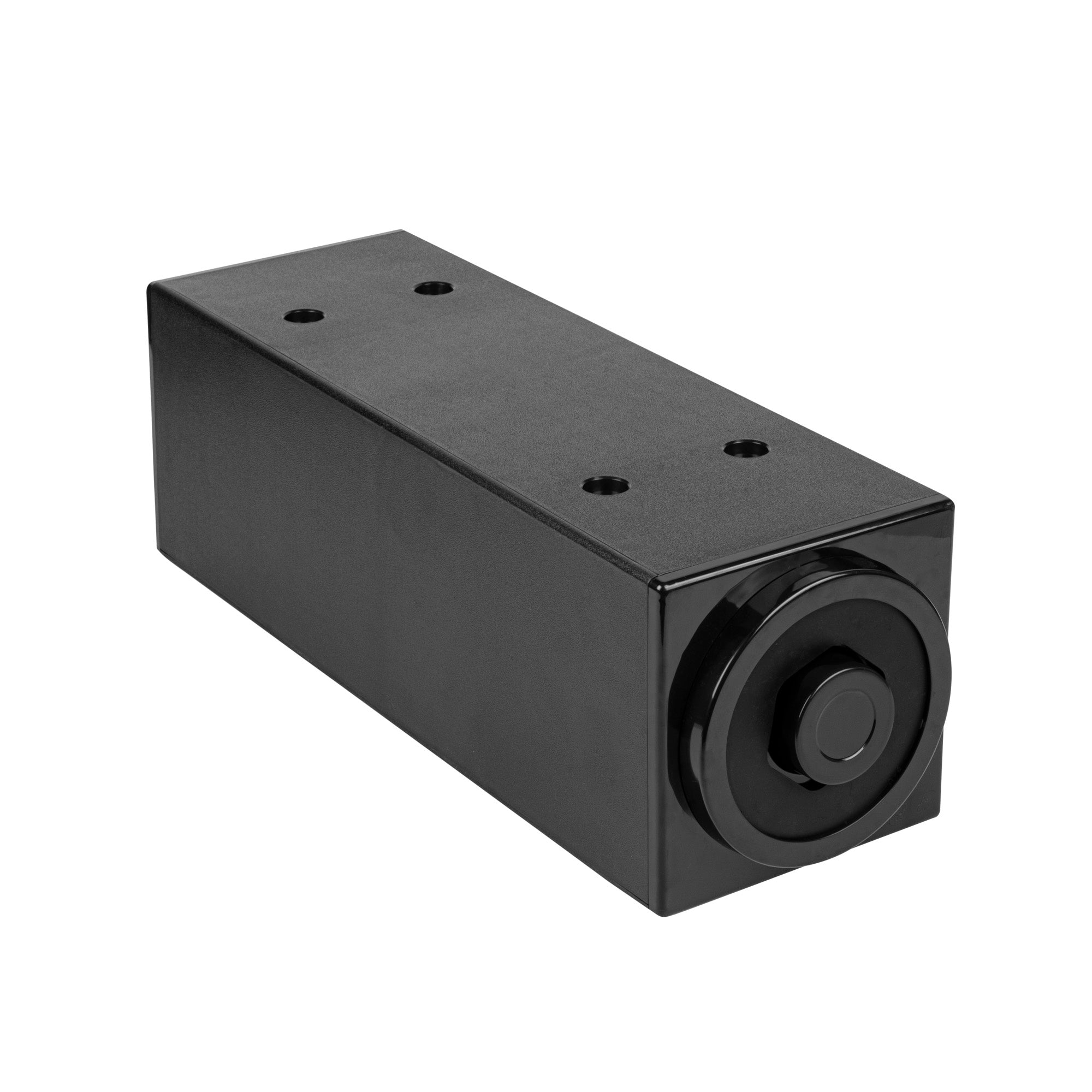 Restpresso Black Countertop Cup Dispenser Cabinet - For 8 to 44 oz Cups, Stackable, 1 Slot - 24 1/2" x 8" - 1 count box