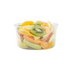 Thermo Tek 12 oz Round Clear Plastic To Go Deli Container - 4 1/2