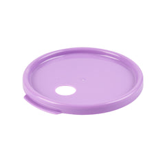 Met Lux Round Purple Plastic Lid - Fits 4 qt Food Storage Container - 1 count box