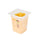 Met Lux Square White Polypropylene 1/6 Size Food Pan - 8" Deep, with Label - 6 3/4" x 6 1/4" x 7 3/4" - 10 count box
