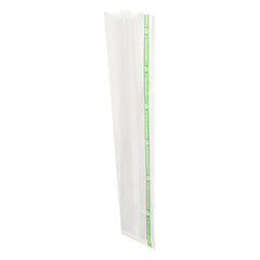 Basic Nature Clear Plastic Gusset Bag - Compostable, High Clarity, Heat Sealable - 2 1/2