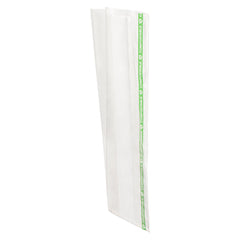 Basic Nature Clear Plastic Gusset Bag - Compostable, High Clarity, Heat Sealable - 3 1/2