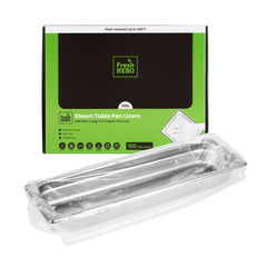 Fresh Hero Nylon Half Size Long Steam Table Pan Liner - 2.5