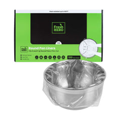 Fresh Hero Round Nylon Pan Liner - Fits 9 and 11 qt Round Pans - 18