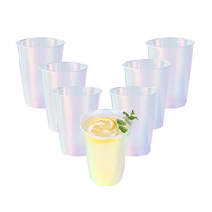 Bev Tek 12 oz Iridescent Plastic Hot / Cold Drinking Cup - 25 count box