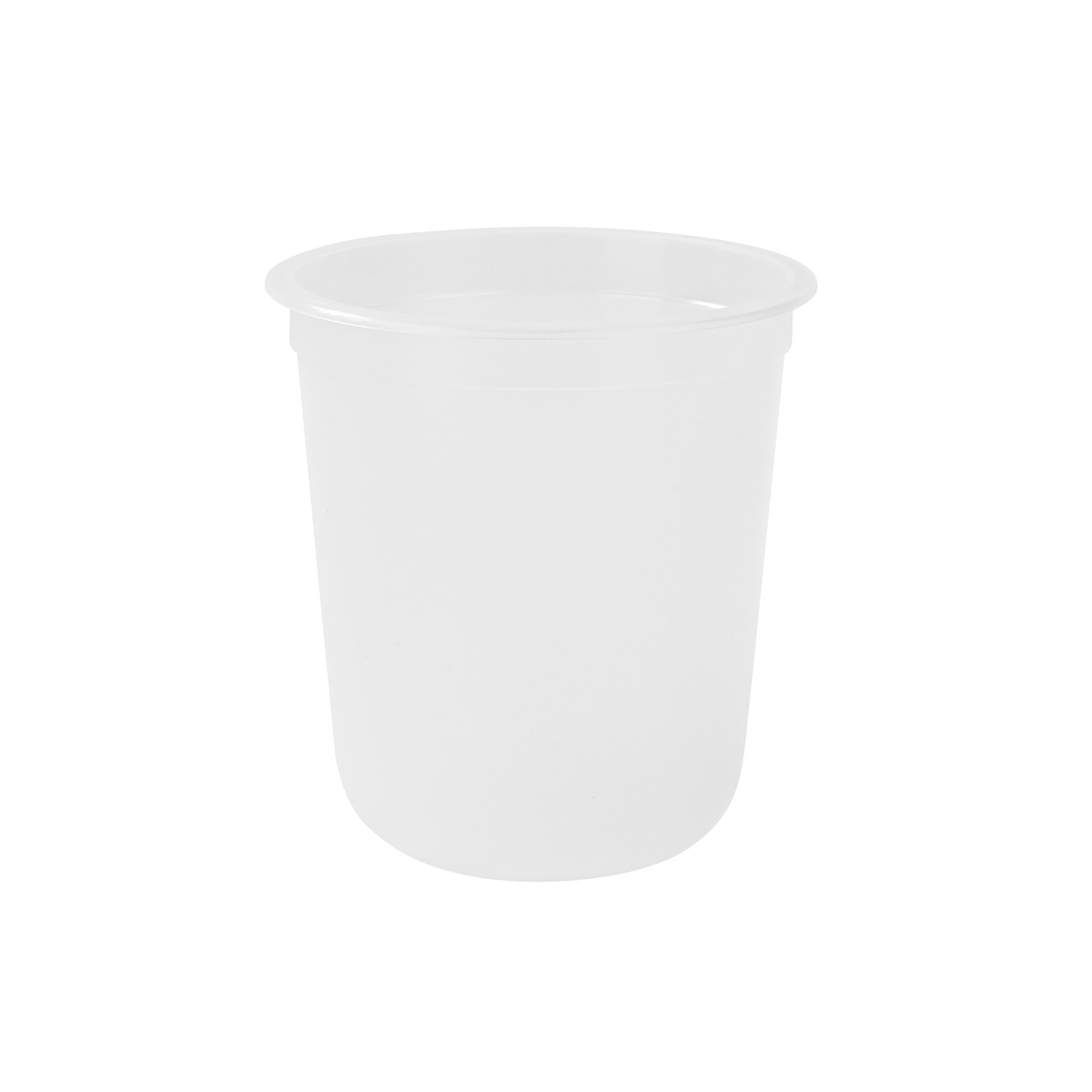 Bev Tek 13 oz U-Shape Frosted Plastic Hot / Cold Drinking Cup - 500 count box