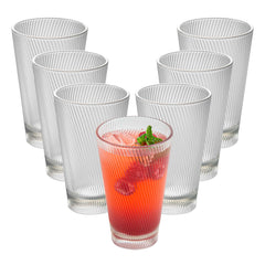 Bev Tek 14 oz Clear SAN Plastic Tumbler - 48 count box