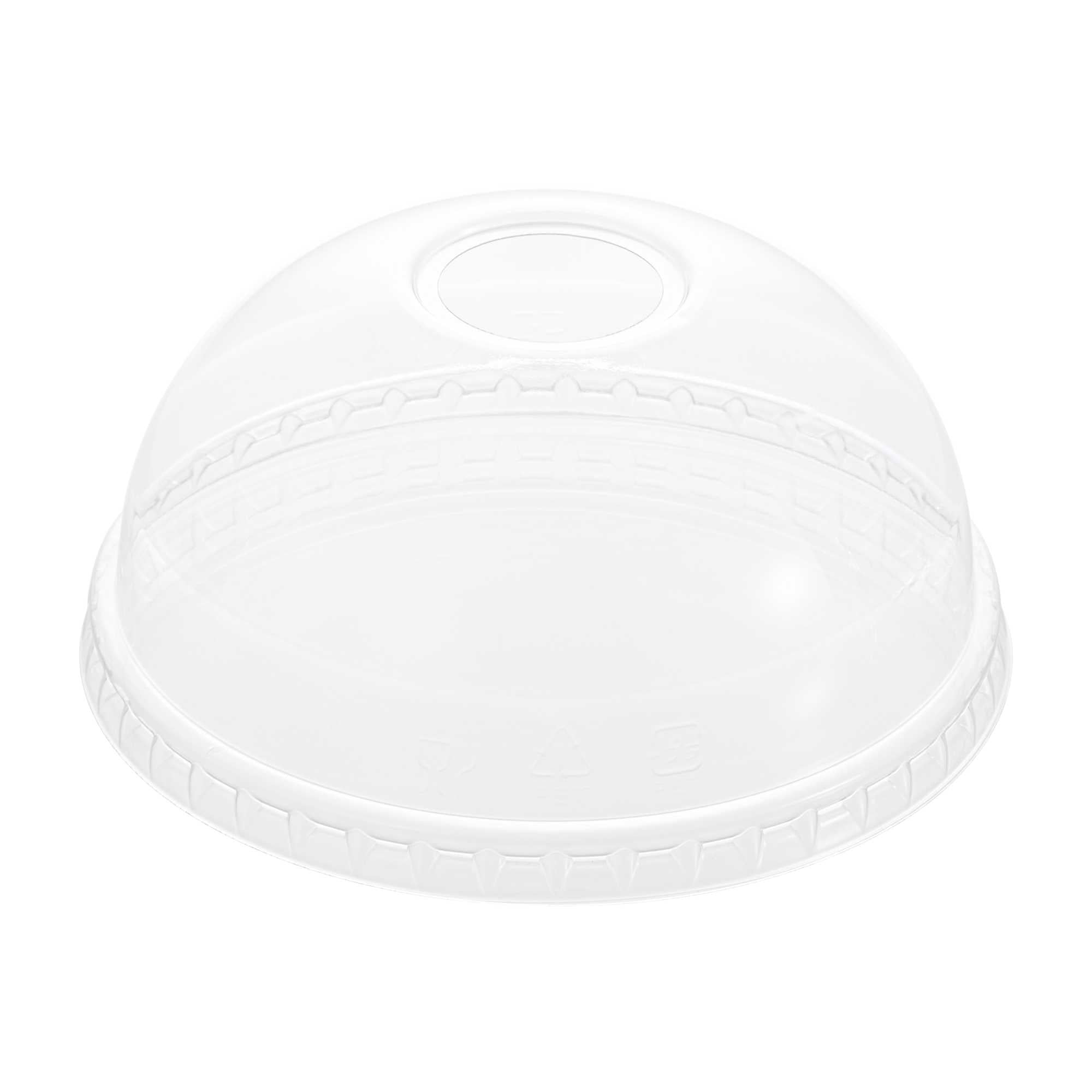 Visage Clear Plastic Dome Lid - Fits 32 oz Cold Cup - 500 count box