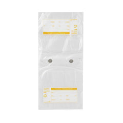 Bag Tek Clear and Yellow Plastic Day Of The Week Tuesday Portion Bag - Trilingual - 6 1/2