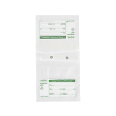 Bag Tek Clear and Green Plastic Day Of The Week Friday Portion Bag - Trilingual - 8 1/2