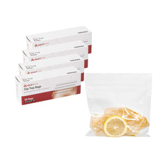 Heat Tek 2 Mil Clear LDPE Zip Top Bag - 6