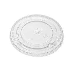 Bev Tek Clear Plastic Lid - Fits 12 and 20 oz Cold Cups - 100 count box