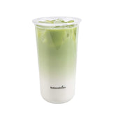 Visage 20 oz U-Shape Clear PET Plastic Drinking Cup - Rounded Bottom 3 1/2" x 3 1/2" x 6" - 50 count box