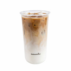 Visage 20 oz U-Shape Clear PET Plastic Drinking Cup - Rounded Bottom 3 1/2