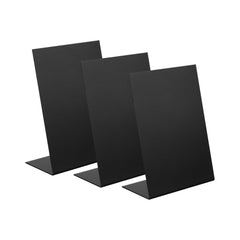 Display Tek Black Tabletop Chalkboard Sign - 6