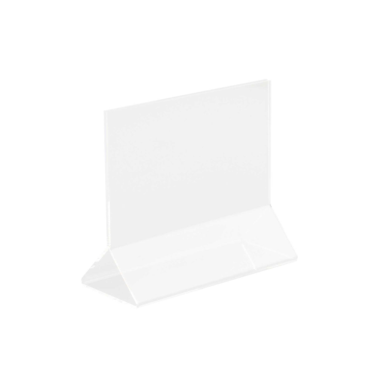 Display Tek Clear Acrylic Tabletop Displayette - 5 1/2" x 2 1/4 x 4 3/4" - 2 per box