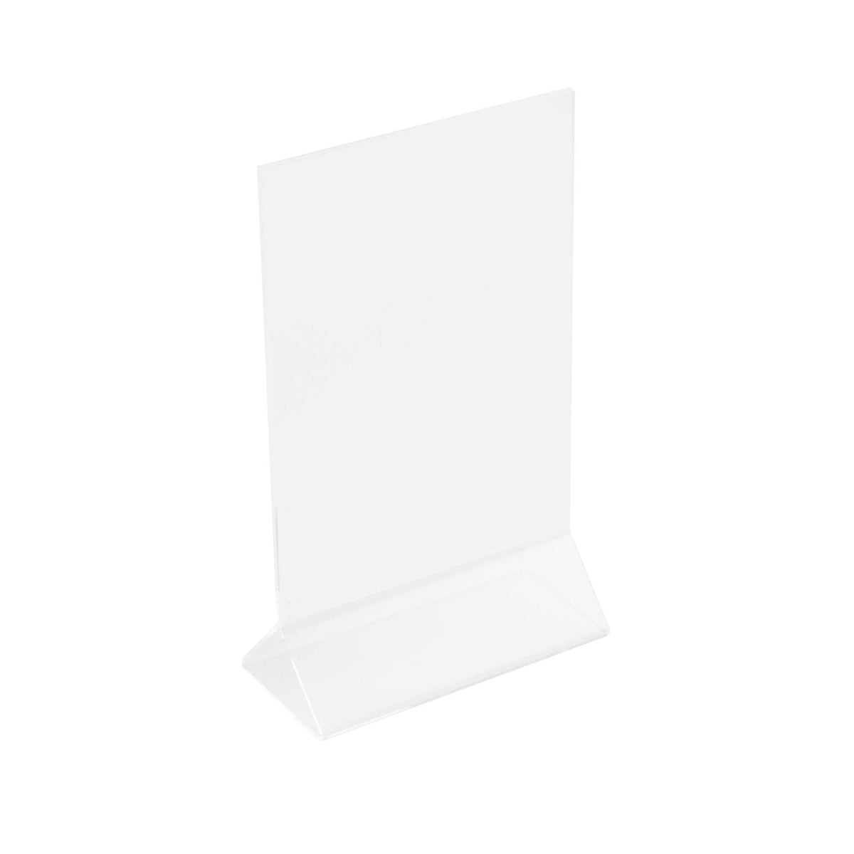 Display Tek Clear Acrylic Tabletop Displayette - 5" x 2 1/4 x 8 1/4" - 2 per box