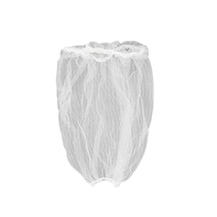 Clean Tek Professional White Plastic Small Sink Strainer Mesh Bag - Universal Fit - 4